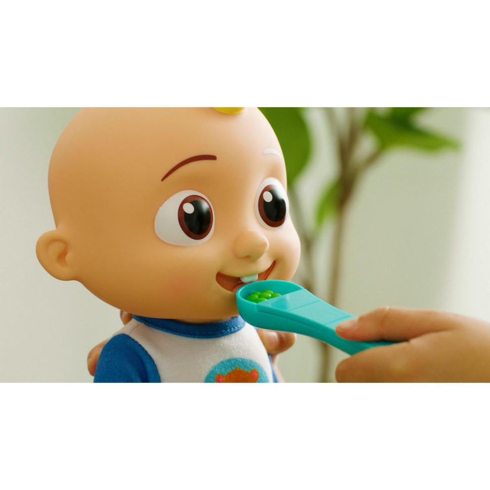 Интерактивные куклы и пупсы: CoComelon Deluxe Interactive JJ Doll Джей Джей со звуком CMW0058
