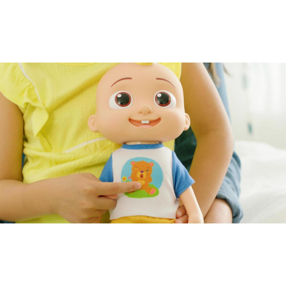 Интерактивные куклы и пупсы: CoComelon Deluxe Interactive JJ Doll Джей Джей со звуком CMW0058
