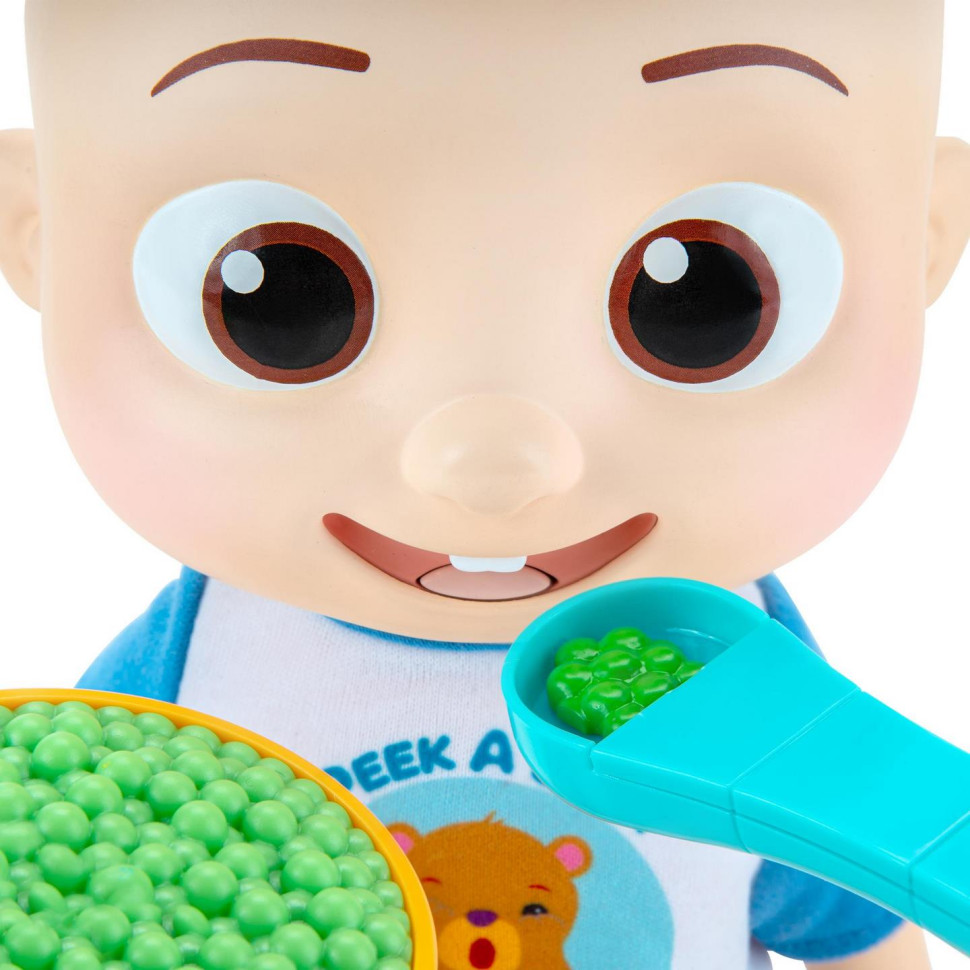 Интерактивные куклы и пупсы: CoComelon Deluxe Interactive JJ Doll Джей Джей со звуком CMW0058