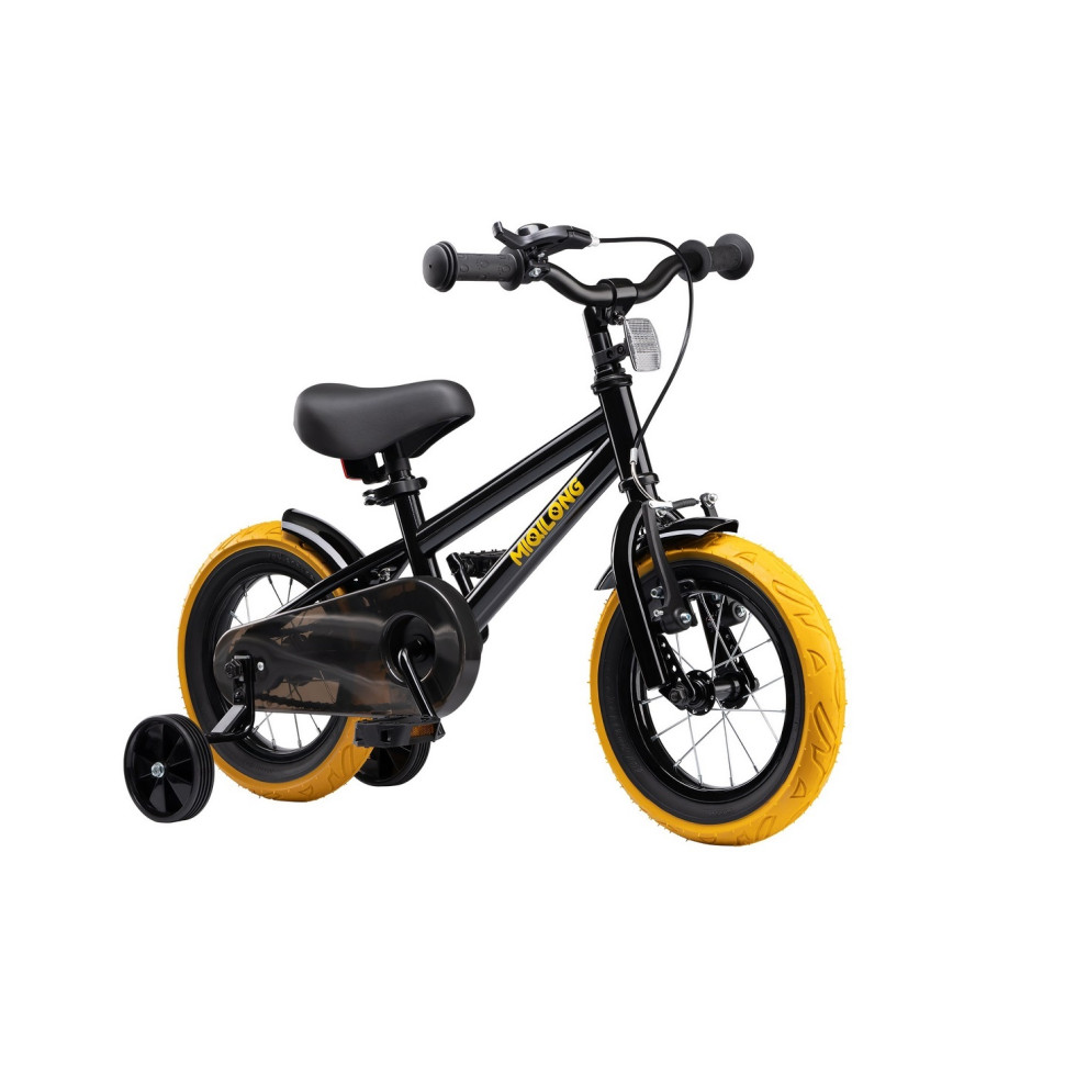Дитячий велосипед Miqilong ST Чорний 12' ATW-ST12-BLACK