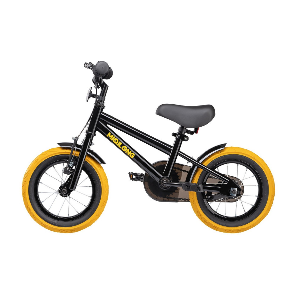 Дитячий велосипед Miqilong ST Чорний 12' ATW-ST12-BLACK