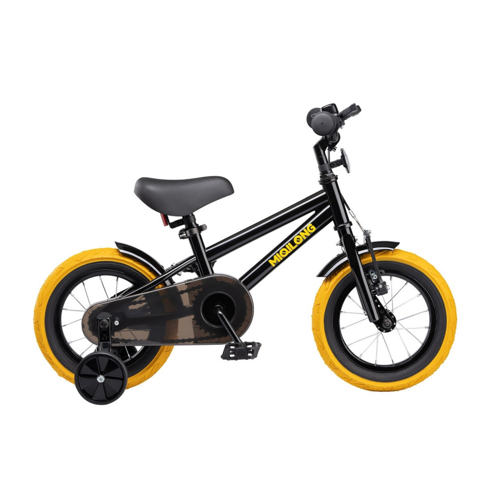 Дитячий велосипед Miqilong ST Чорний 12' ATW-ST12-BLACK