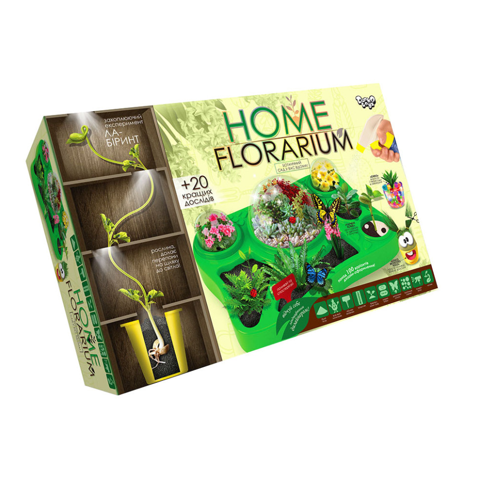 Безпечний навчальний набір для вирощування рослин Danko Toys HFL-01 