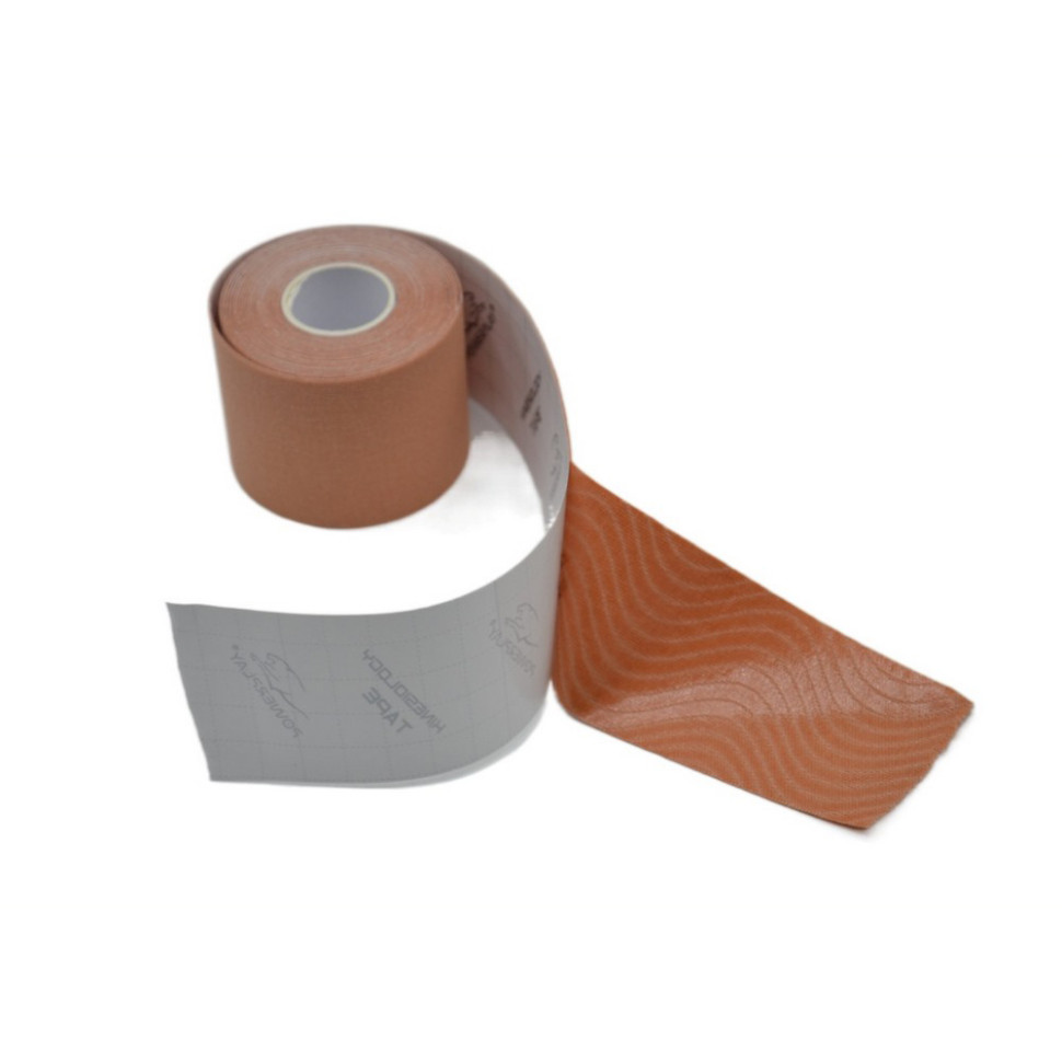 Кинезиологический тейп 4315 PowerPlay PP_4315_Beige, Бежевый 5 см х 5 м