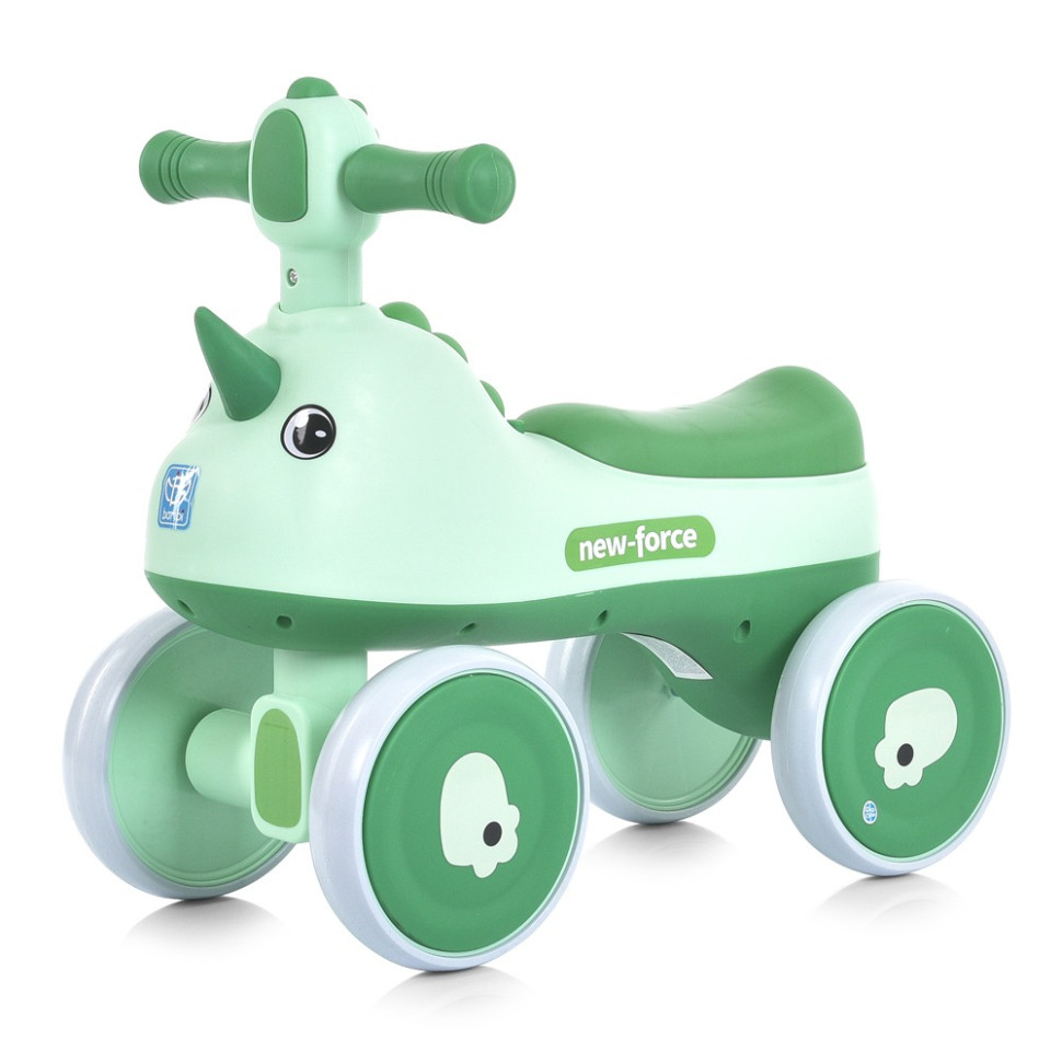 Детская каталка-толокар Bambi M 5856E-5 зеленый, до 25 кг