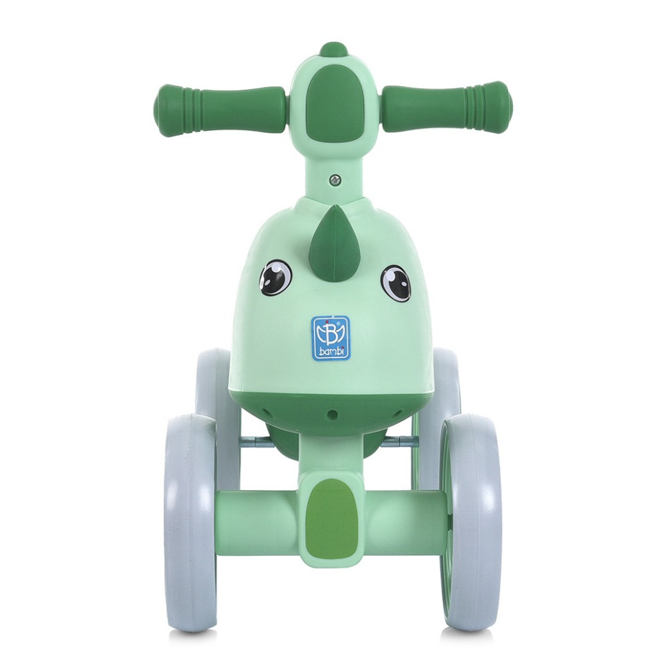 Детская каталка-толокар Bambi M 5856E-5 зеленый, до 25 кг