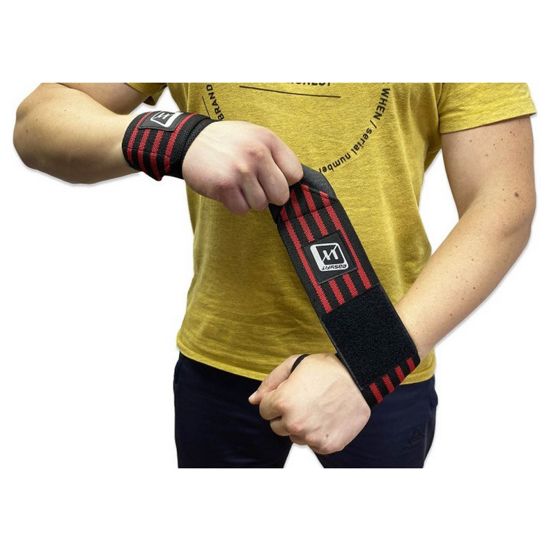 Кистевые бинты (фиксатор на запястье) EasyFit EF-0060, 50 х 8 см