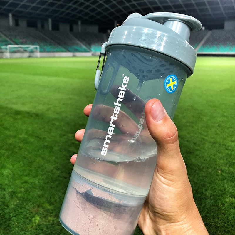 Шейкер спортивный Original2GO One SmartShake 10581301 Mist Gray 800 мл 