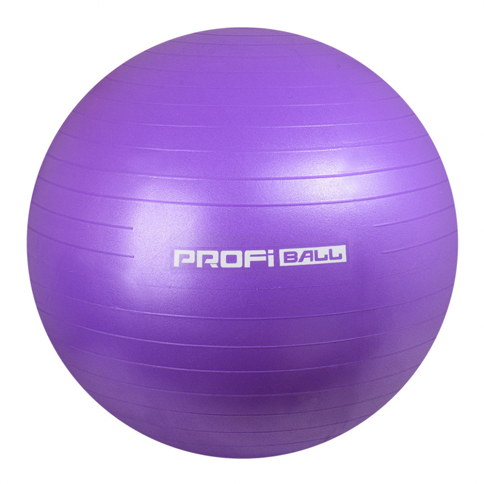 Мяч для фитнеса Profi M 0276 U/R 65 см, фиолетовый