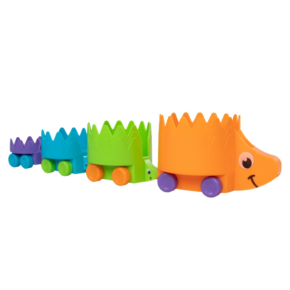 Пірамідка-каталка Їжачки Fat Brain Toys F223ML Hiding Hedgehogs