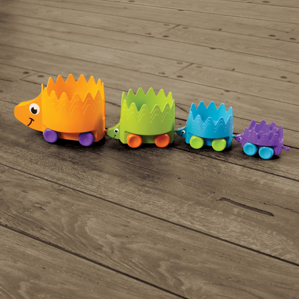 Пірамідка-каталка Їжачки Fat Brain Toys F223ML Hiding Hedgehogs
