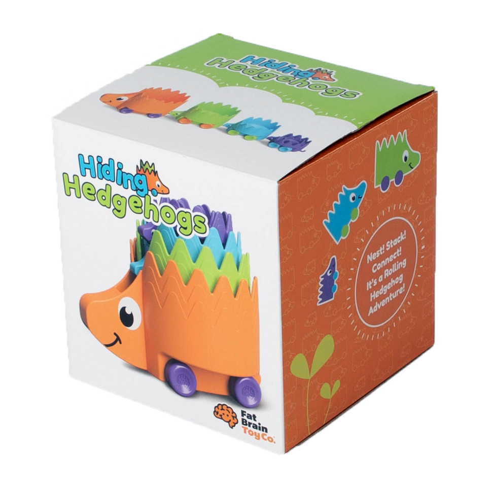 Пірамідка-каталка Їжачки Fat Brain Toys F223ML Hiding Hedgehogs