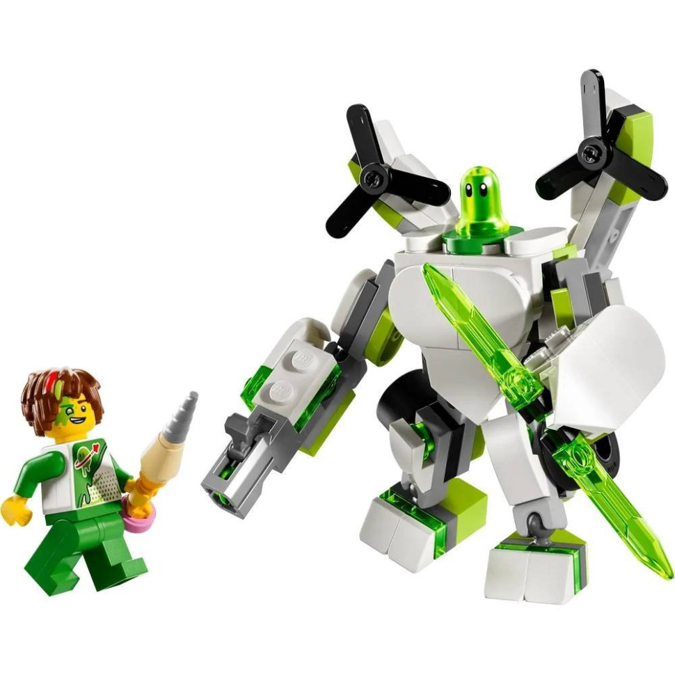 Конструктор Робот Зет-Блоб та гоночні пригоди LEGO 71487, 101 деталь