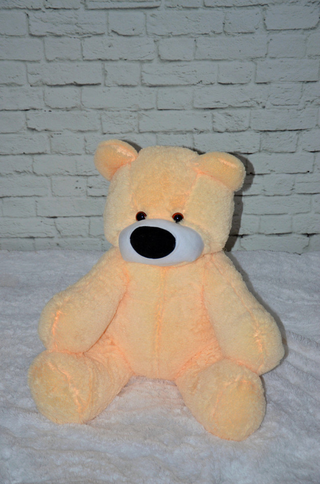 Мягкая игрушка Alina Toys мишка Бублик 95 см персиковый 5784694ALN