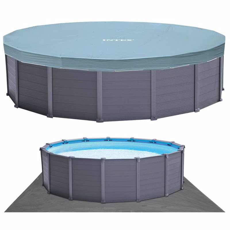 Каркасний басейн Intex 26384, 457х122 см, 16805 л