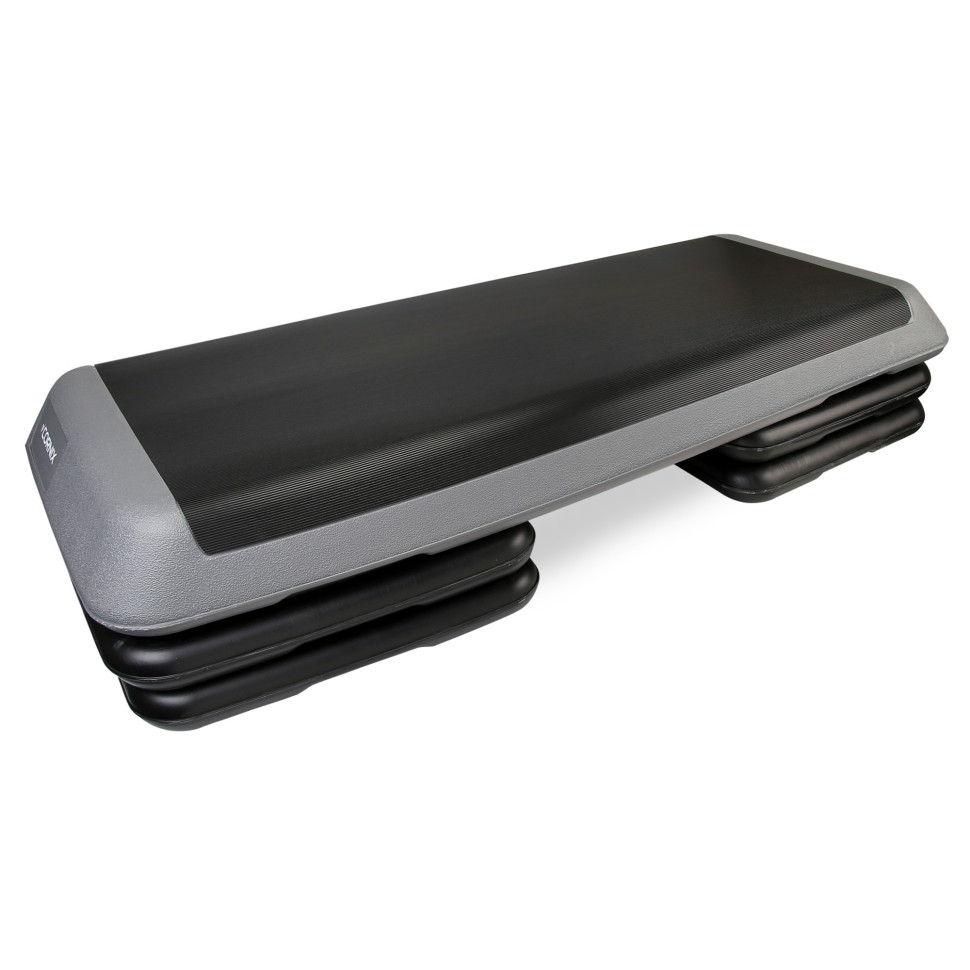 Степ-платформа 3-ступенчатая Pro Cornix XR-0403 Black/Grey 109 х 41 х 10-20 см 