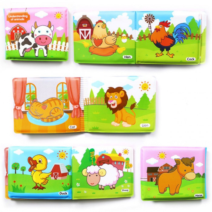 Іграшка книжка для купання Bambi A531-2-3