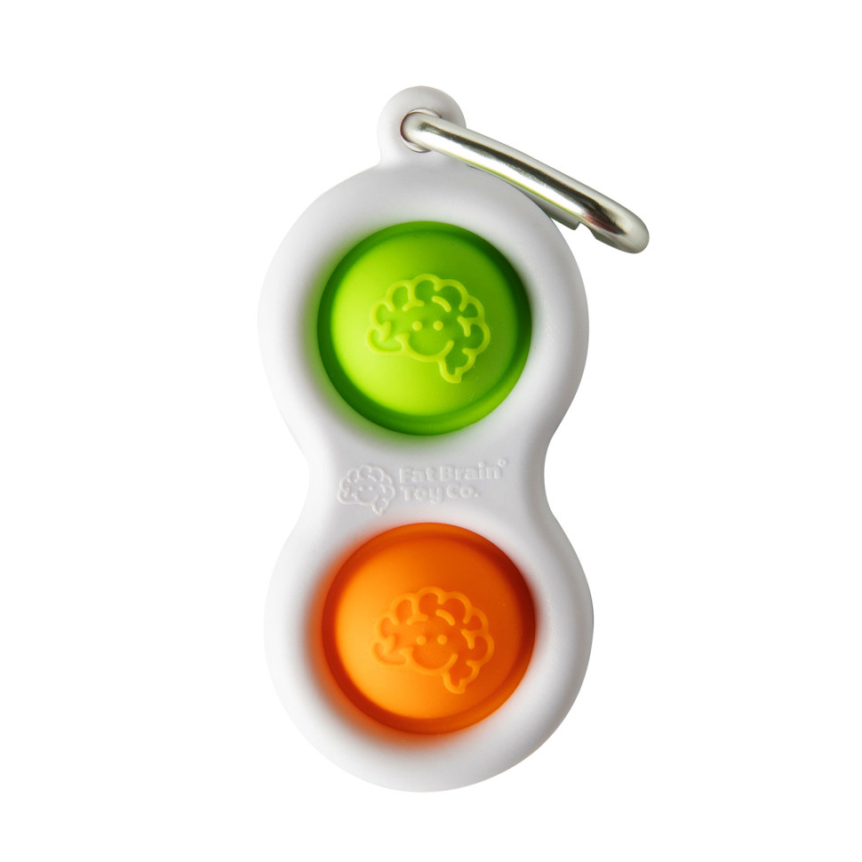 Брелок-антистрес Simpl Dimpl Кнопки Fat Brain Toys F2111ML 4 кольори в асорт. 