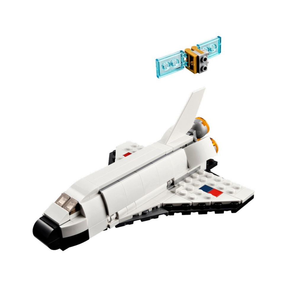 Конструктор дитячий Космічний шатл LEGO 31134, 144 деталі