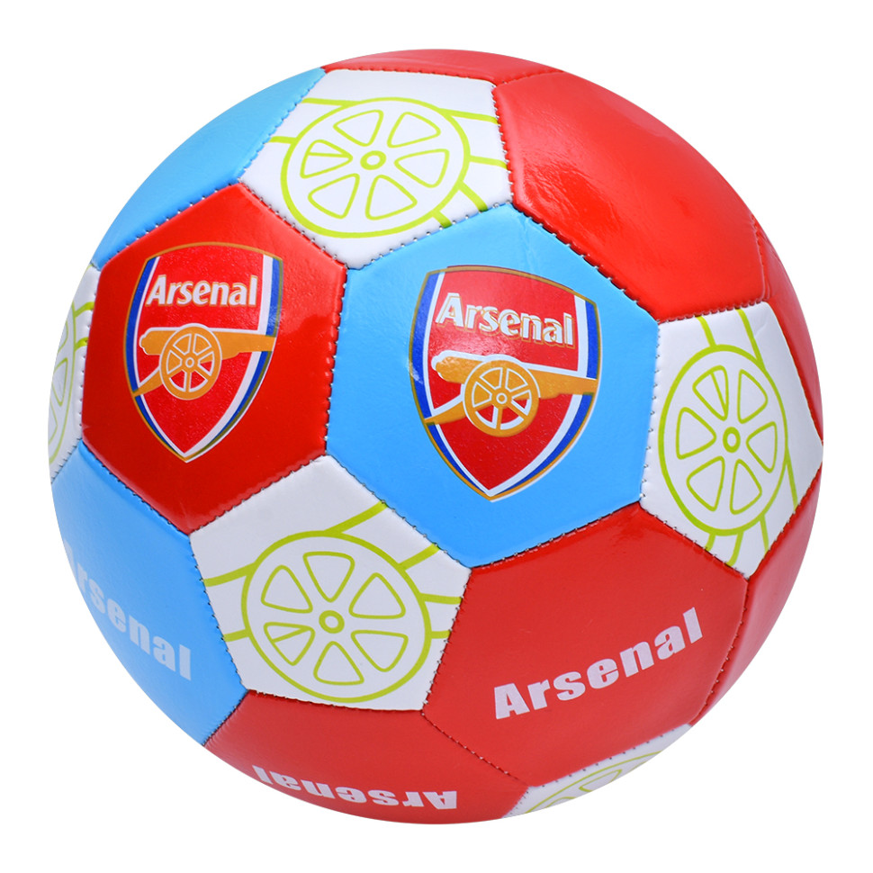 М'яч футбольний Bambi EN 3311(Red-1) 21,3 см, ПВХ, розмір 5, 260-280 грам