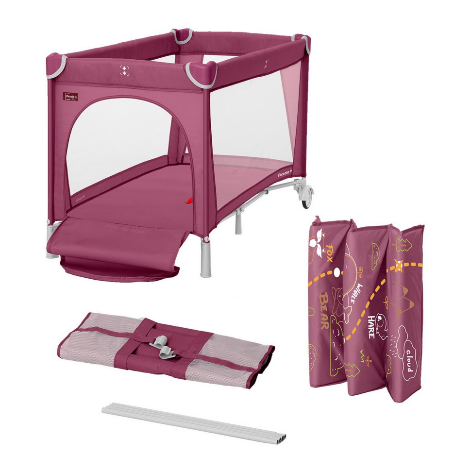 Детский манеж CARRELLO Piccolo+ CRL-11501/2 Orchid Purple