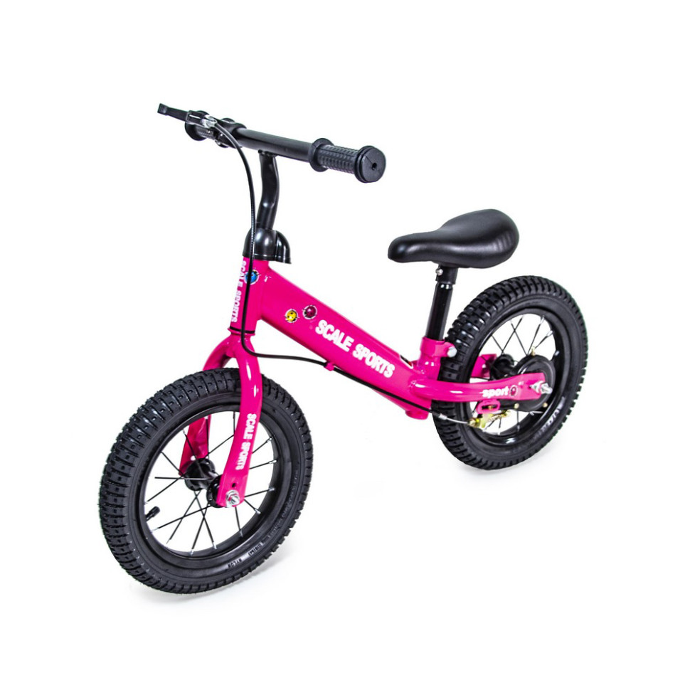 Дитячий Беговел Scale Sports 75469587 рожевий, колеса 12 дюймів