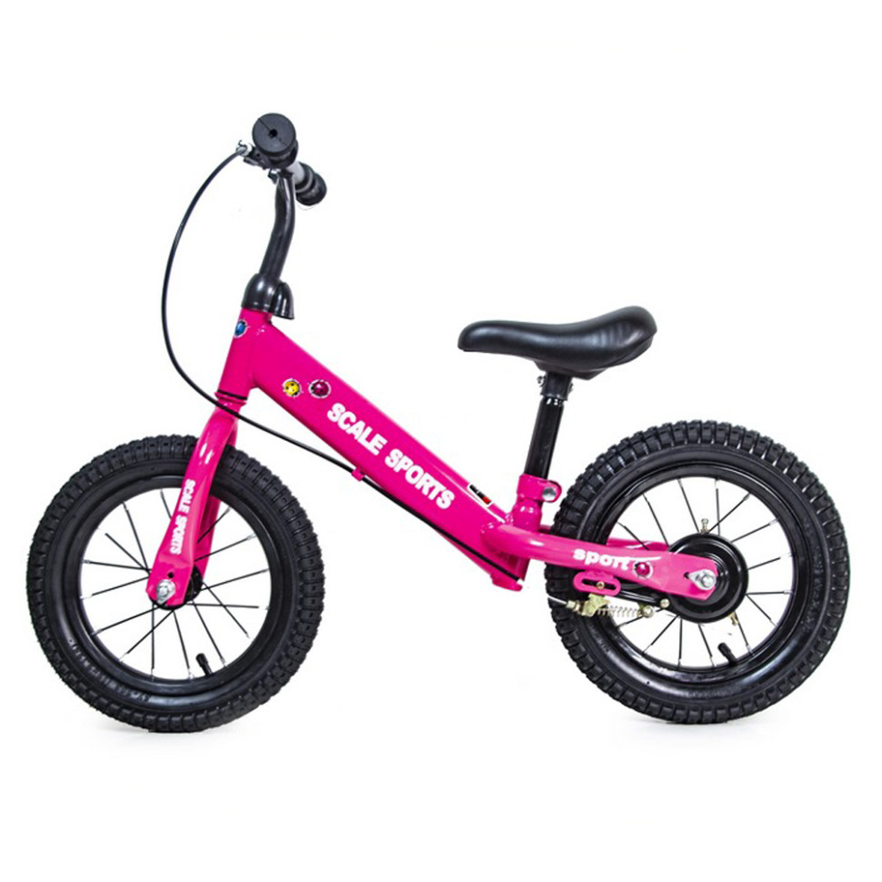 Дитячий Беговел Scale Sports 75469587 рожевий, колеса 12 дюймів