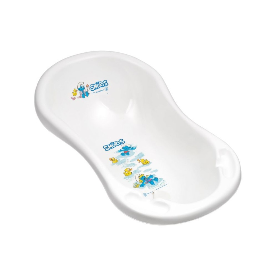 Ванночка для детей Smurfs Maltex 1429_60 со сливом, белый 84 см
