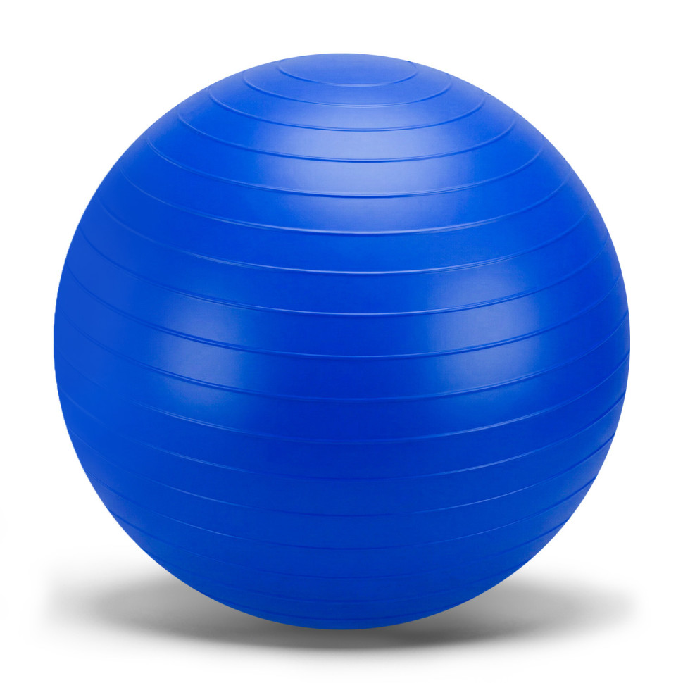 Мяч для фитнеса Bambi B7510(Blue) диаметр 75 см, 1000 грамм, в пакете