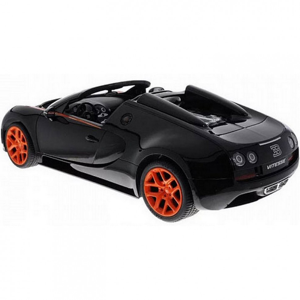 Машинка на пульті радіокерування Bugatti Grand Sport Vitesse Rastar 70460(Black) чорний, 1:14
