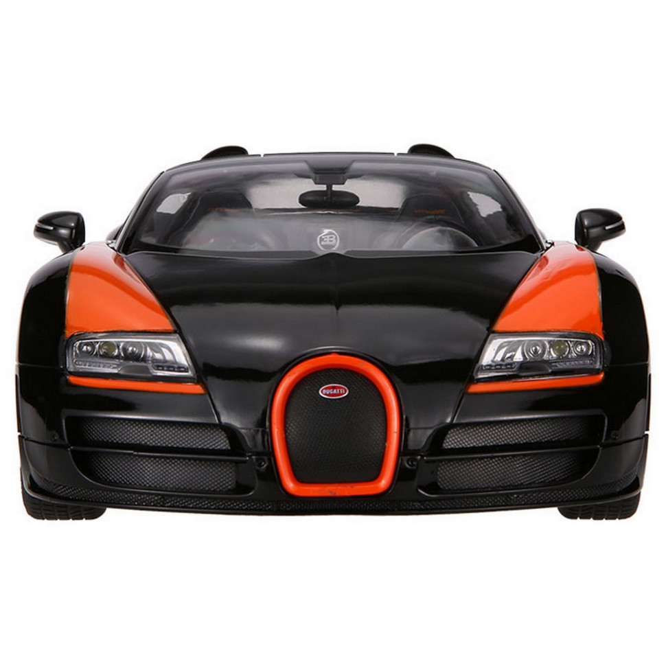 Машинка на пульті радіокерування Bugatti Grand Sport Vitesse Rastar 70460(Black) чорний, 1:14