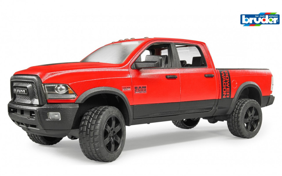 Модельки машинок - джип Ram 2500 Power Wagon, М1:16 (02500)