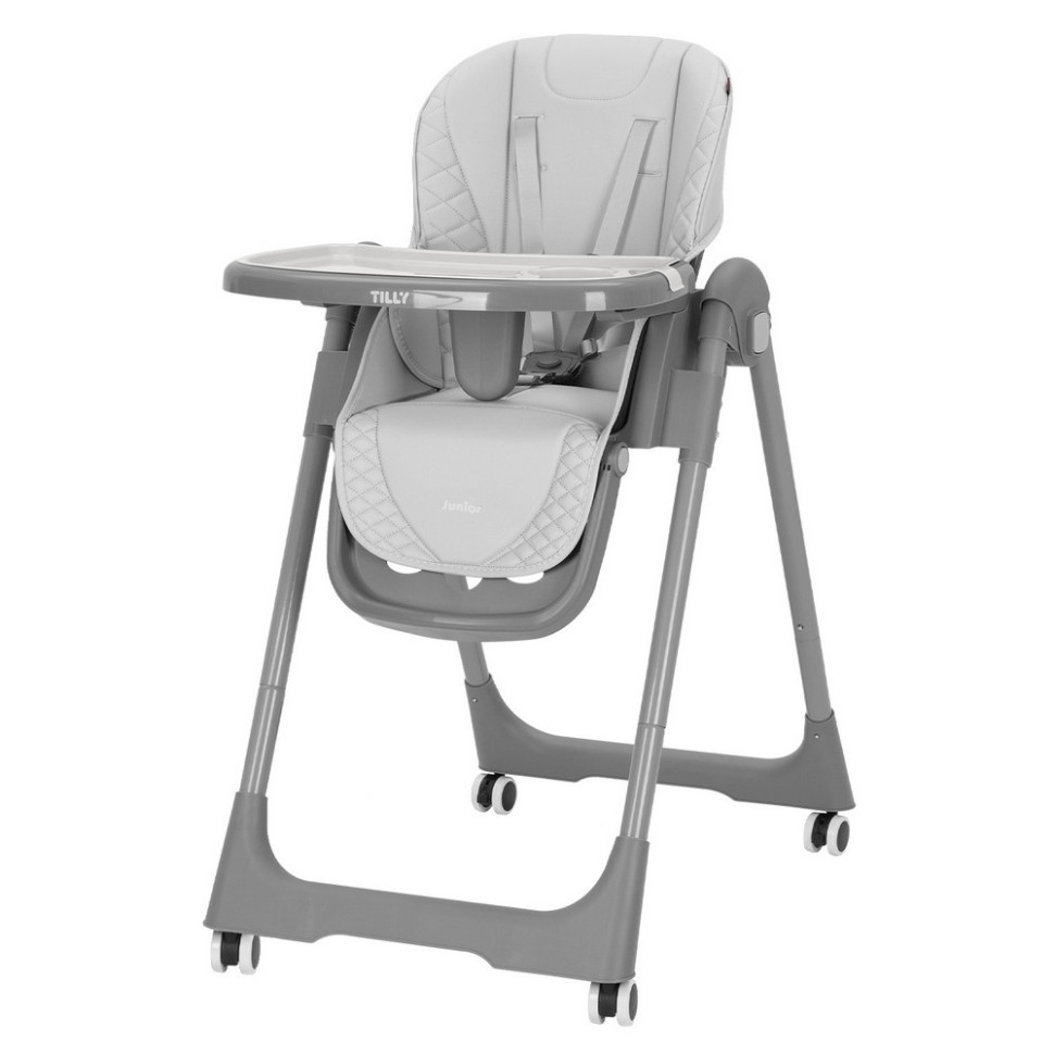 Дитячий cтілець для годування Junior Tilly T-671 Light Grey, до 15 кг
