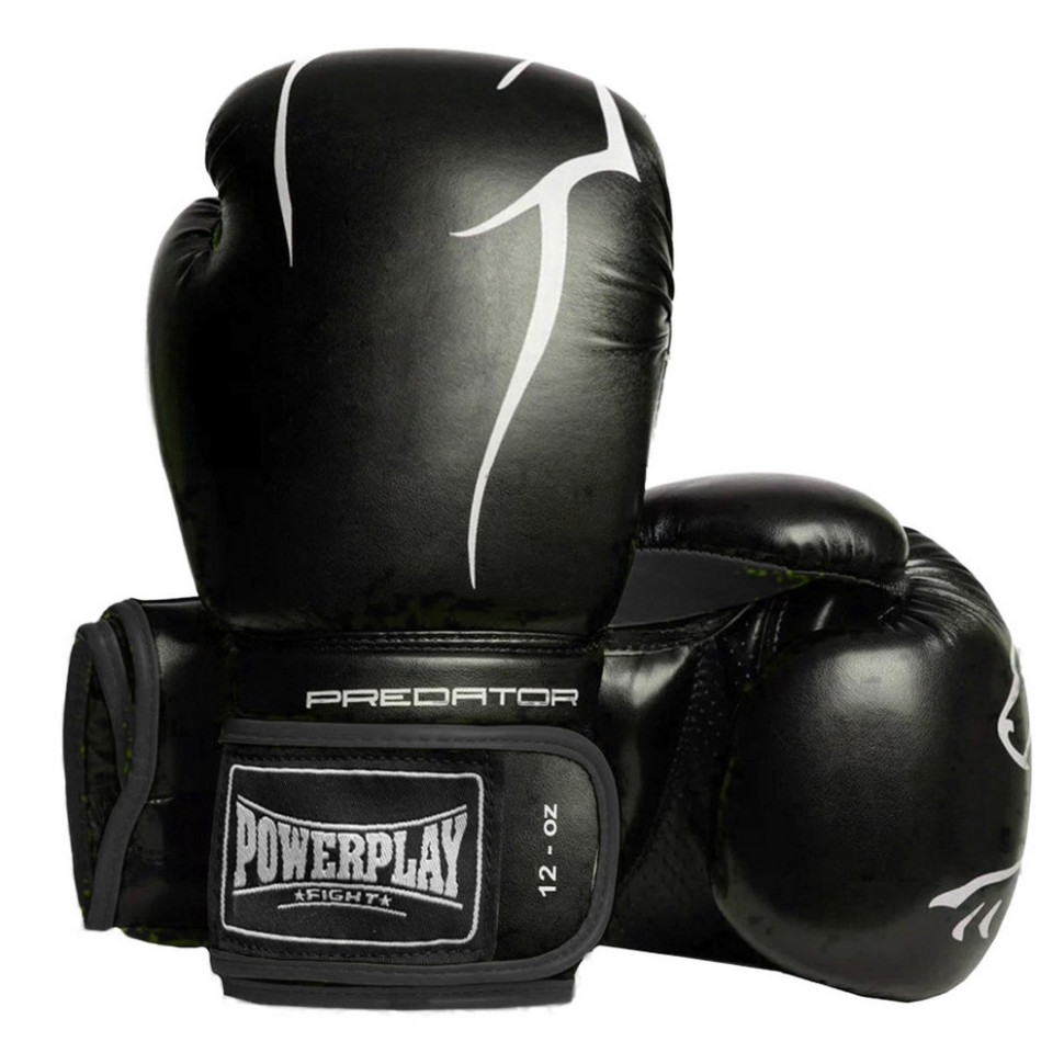 Боксерські рукавиці 3018 Jaguar PowerPlay PP_3018_8oz_Black, розмір 8 унцій