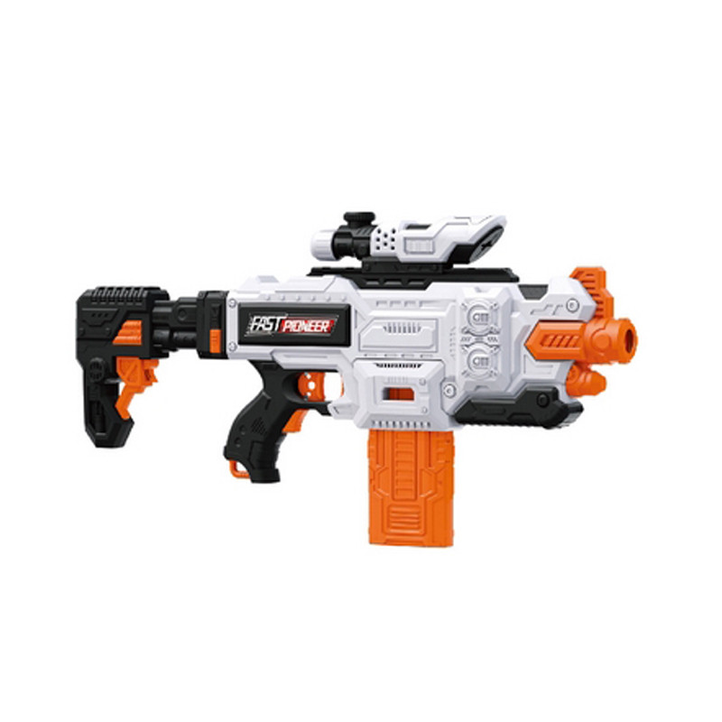 Іграшковий кулемет автомат Blaster BIG508 на батарейках з м'якими патронами