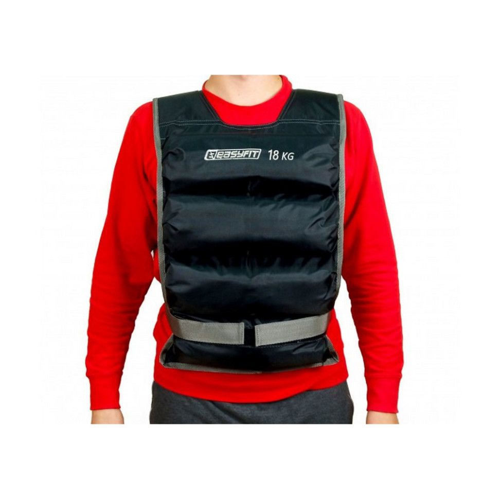 Жилет обважнювальний EasyFit EF-WTVS-018, 18 кг