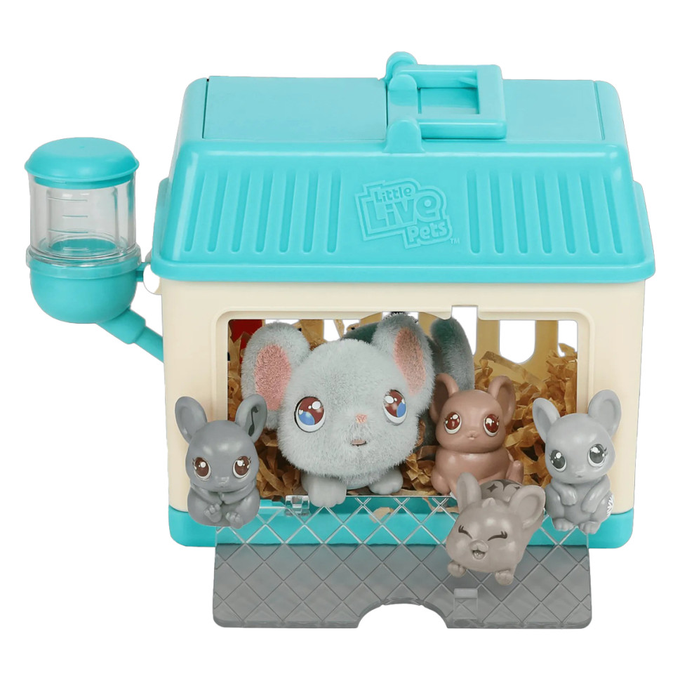 Игровой набор Мама-сюрприз MOOSE 26510 мама-мышь и её дети