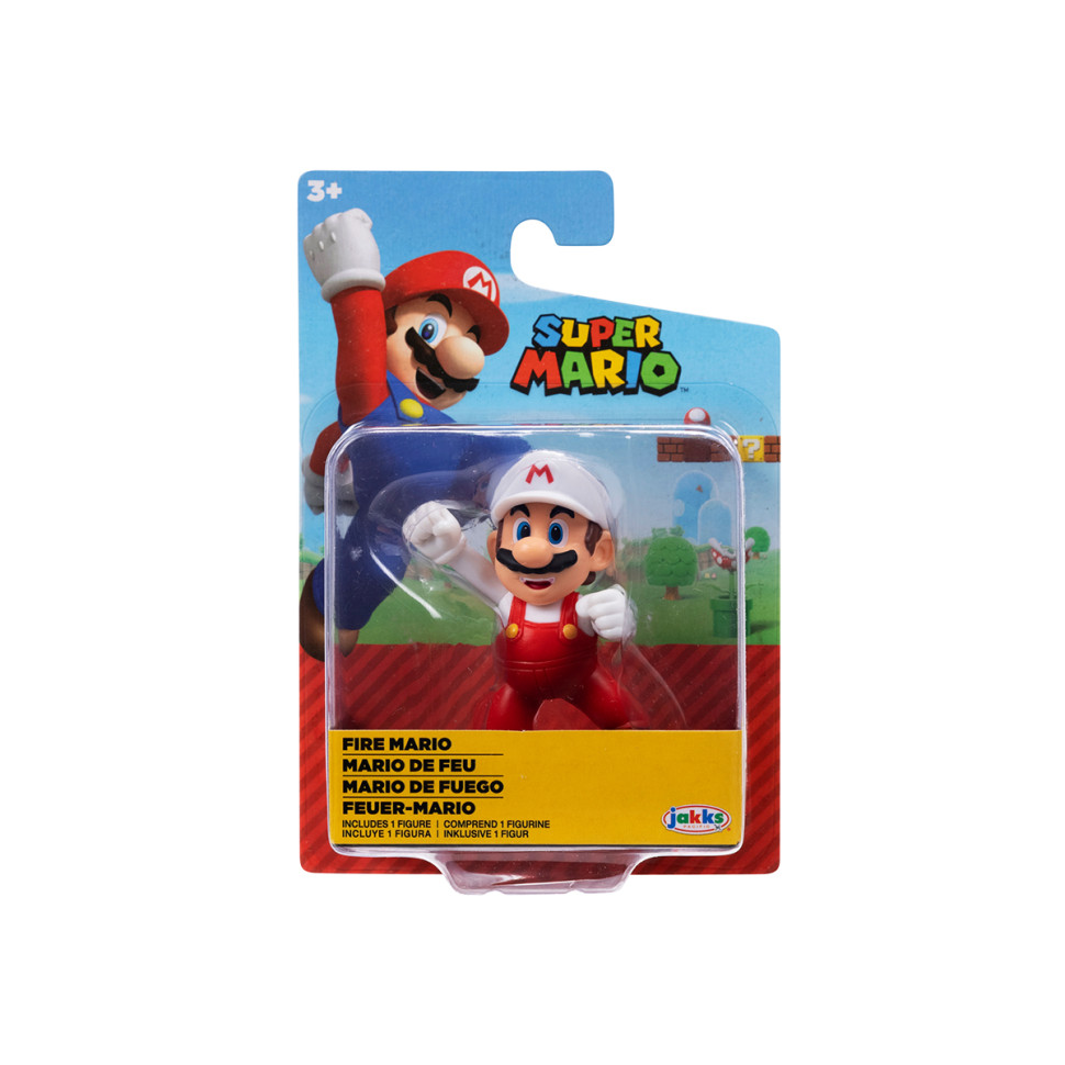 Игровая фигурка ОГНЕННЫЙ МАРИО SUPER MARIO 78279-RF1-GEN 6 см