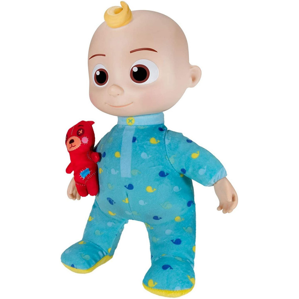 Інтерактивні ляльки й пупси: CoComelon Roto Plush Bedtime JJ Doll Джей Джей зі звуком CMW0016