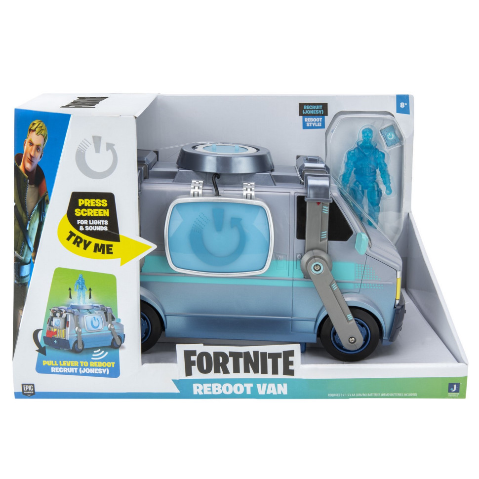 Игровой набор Fortnite Deluxe Feature Vehicle Reboot Van, автомобиль и фигурка FNT0732