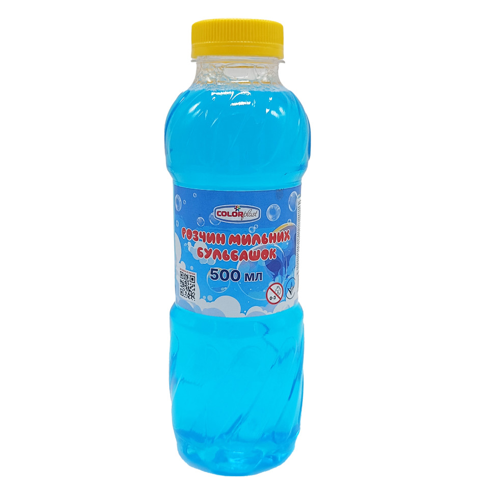 Раствор мыльных пузырей Colorplast CL3405, 500 мл