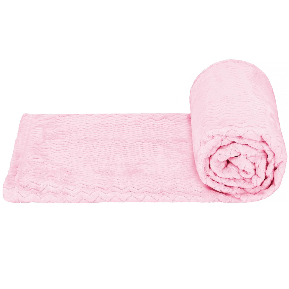Плед-покрывало Extra Soft Springos HA7130 розовый 130x180 см