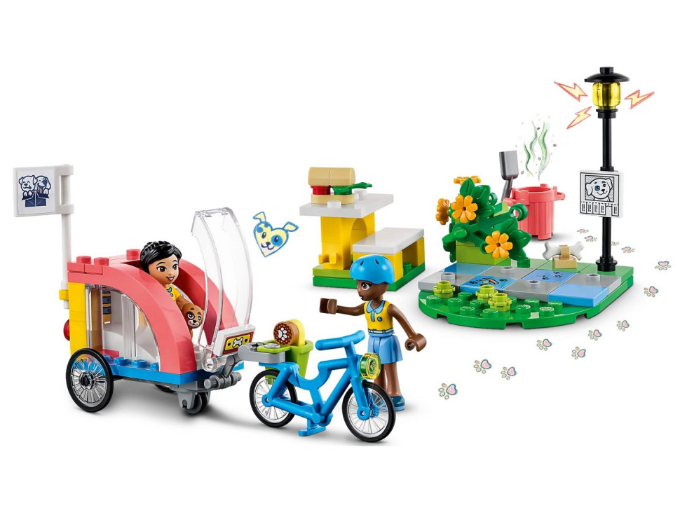 Конструктор LEGO Friends Велосипед для спасения собак 41738