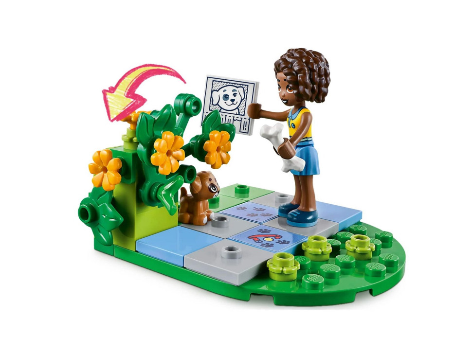 Конструктор LEGO Friends Велосипед для спасения собак 41738