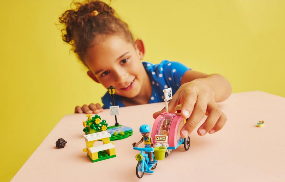 Конструктор LEGO Friends Велосипед для спасения собак 41738