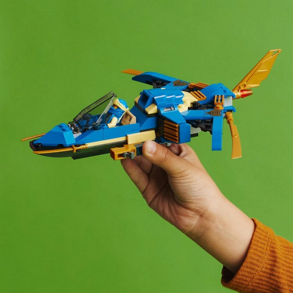 Конструктор LEGO Ninjago Реактивний літак Джея EVO 71784