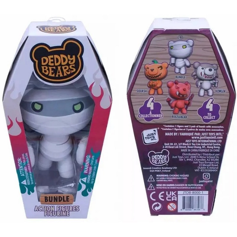 Колекційна ігрова фігурка Bundle DEDDY BEARS JTDB-8000-1, 10 см
