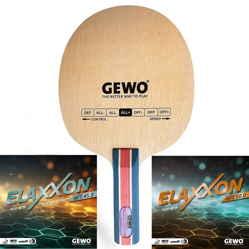 Ракетка для настільного тенісу Allround Classic Elaxxon 50.0 + 45.0 ST Gewo 931904