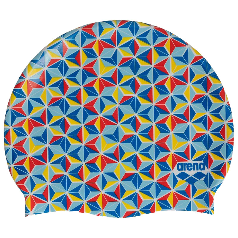 Шапка для плавання PRINT JR Arena 94171-236 зелений, OSFM