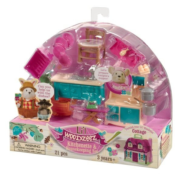 Игровой набор Li'l Woodzeez Кухонька и Подсобная 6125Z